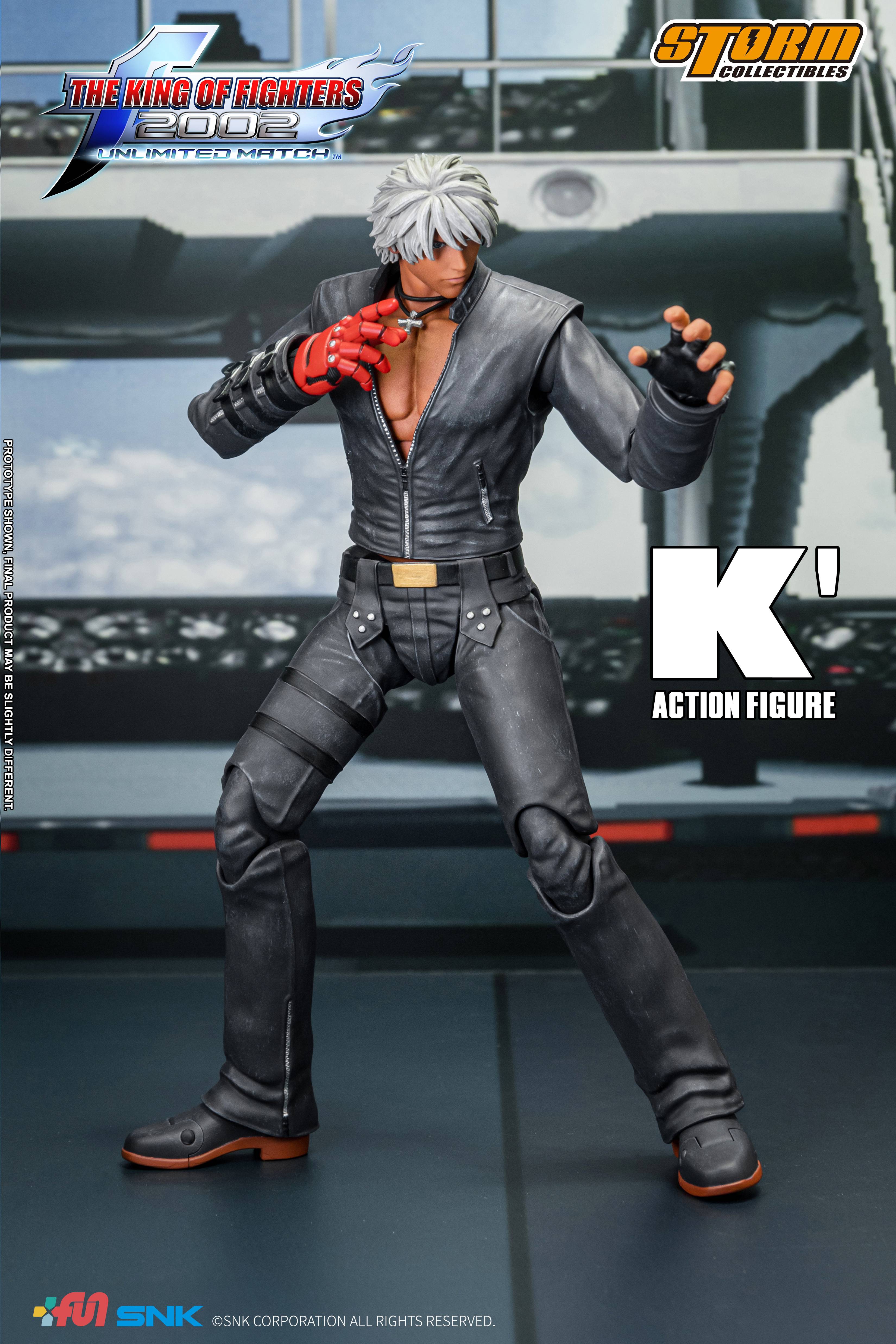 Storm CollectiblesキングオブファイターズKOF K 限定版 The King of Fighters 2002 Unlimited Match - K' Figure by