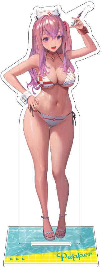 Nikke Goddess of Victory: Acrylic Stand - Summer - Pepper [Algernon Product]