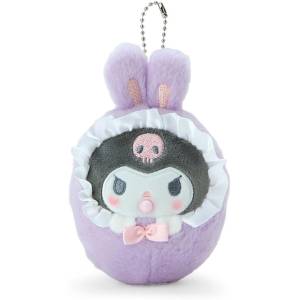 Sanrio Plush: Swaddled Baby - Mascot Holder - Kuromi [Sanrio]