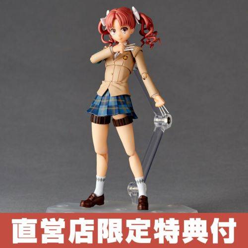 Amazing Yamaguchi/ Revoltech: A Certain Scientific Railgun T  Shirai Kuroko  Winter Uniform Ver. (Limited + Bonus) [Kaiyodo]
