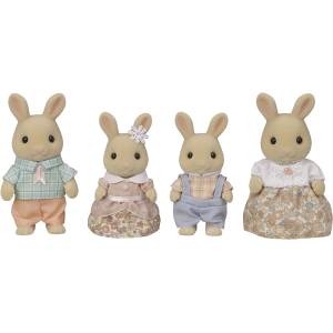 Sylvanian Sylvanian Families: Milk Rabbit Family [Epoch]: Labrador Family [Epoch]