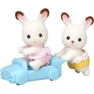 Sylvanian Families: Chocolate Rabbit Twins [Epoch]