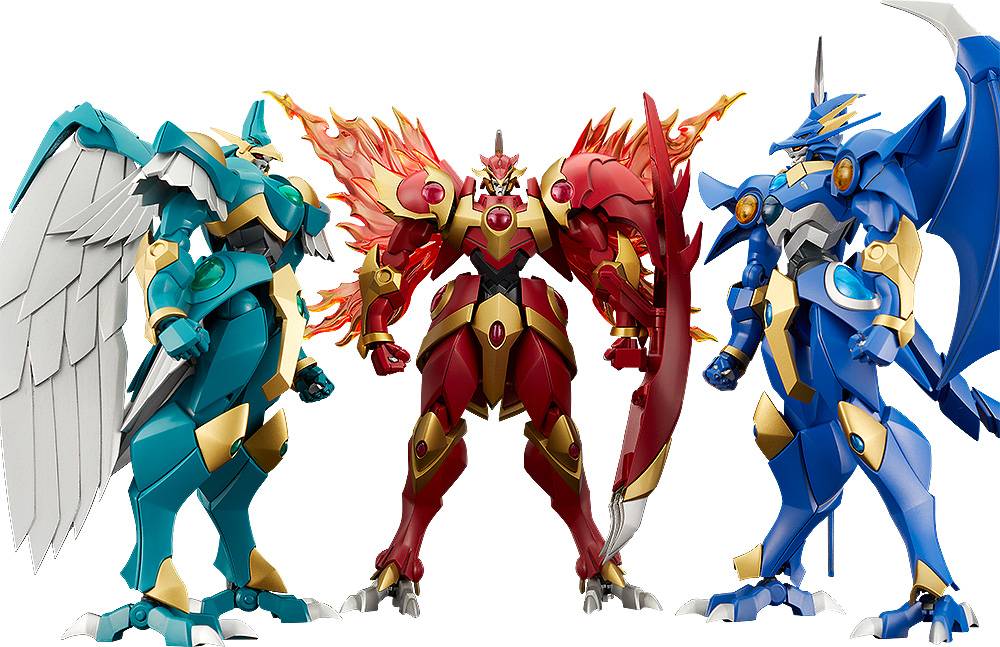 MODEROID: Magic Knight Rayearth - Legendary 3 Genie Set [Good Smile Company]