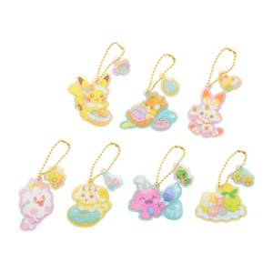 Pokemon: Yum Yum Easter - Acrylic Charm Collection (7 Packs/Box) [The Pokemon Company]
