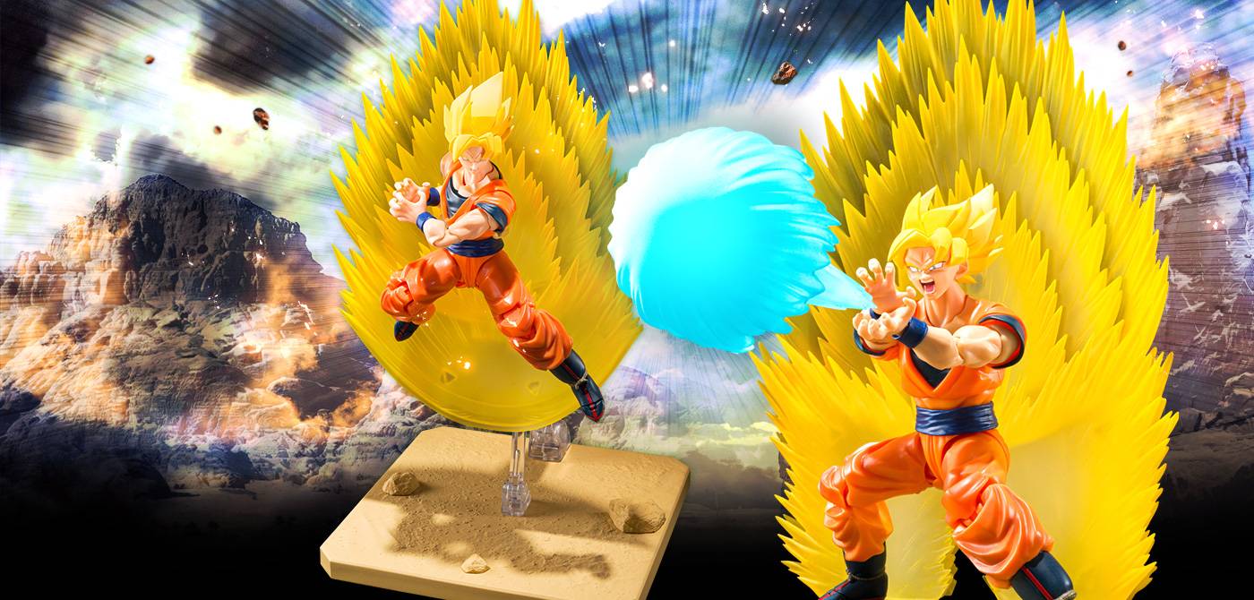 Son Goku SSJ - S.H.FIGUARTS: Dragon Ball Z - Effect Parts Set (Teleport ...