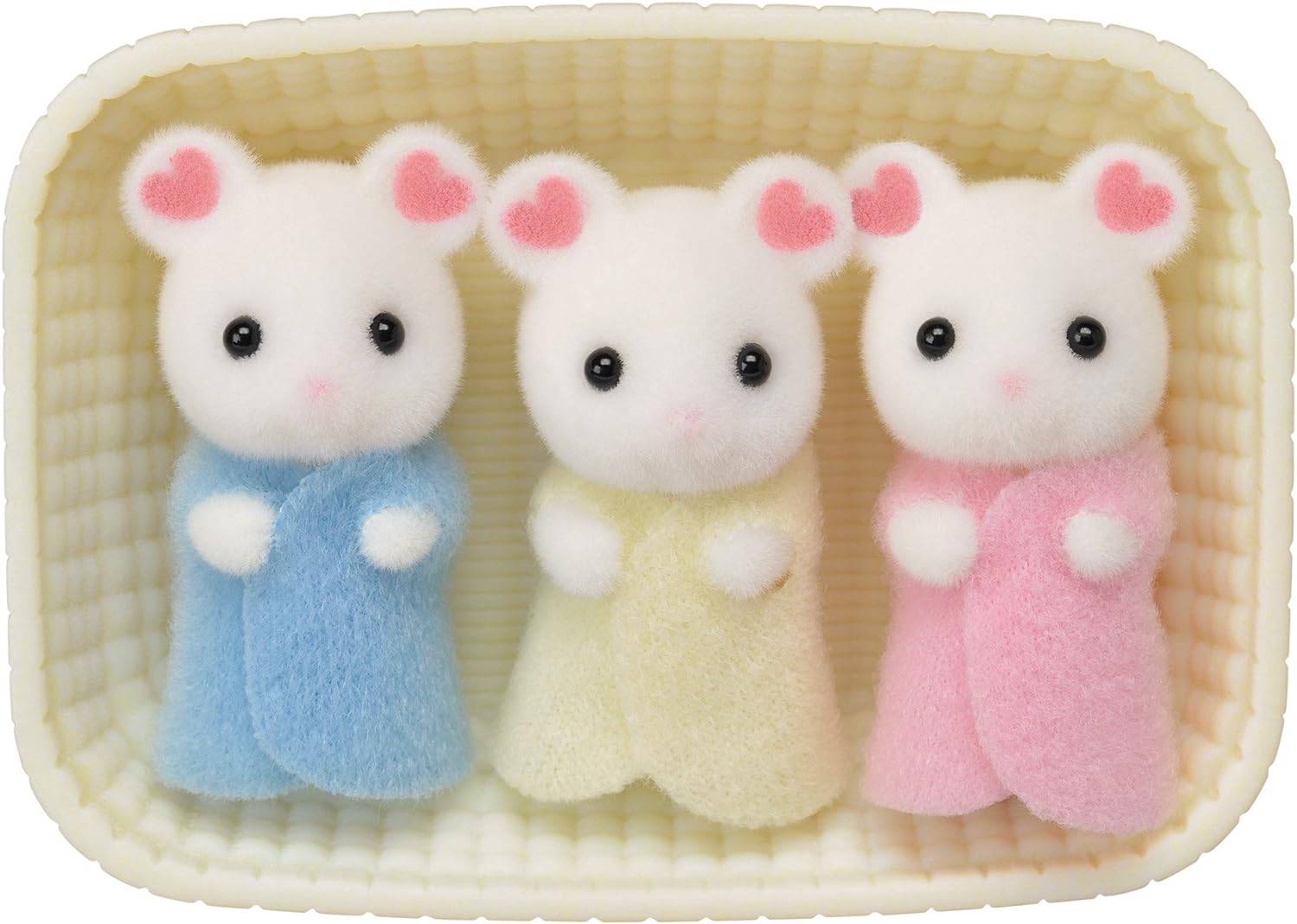 Sylvanian Families: Marshmallow Mouse - Triplets-chan [Epoch]