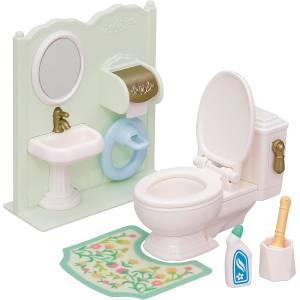 Sylvanian Families: Toilet Set (Green) [Epoch]