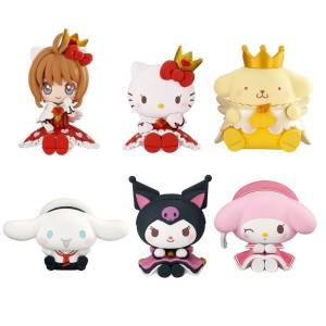 Card Captor Sakura: Cardcaptor Sakura x Sanrio characters Special Collaboration Mascot-Glitter Perfume ver. 20pack Box [Bandai]