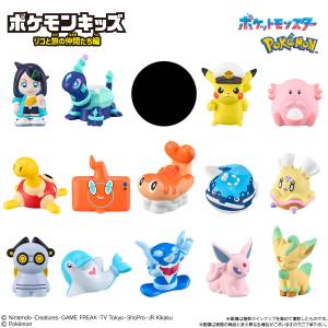 Shokugan: Pokemon Kids - Riko and Traveling Friends Edition - 24pack box (Candy Toy) [Bandai]