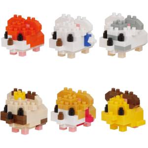 Nanoblock: MiniNano - Hamtaro (6 Packs/Box) [Kawada]