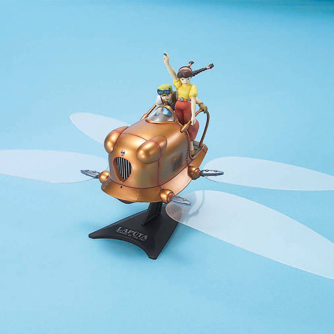 Flaptter: Laputa - Pazu & Sheeta 1/20 (Reissue Plastic Model