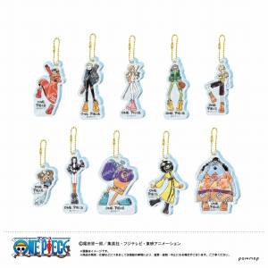 One Piece: Acrylic Keychain Collection - Yurusta Part 1 - 10 pack box [POMMOP]