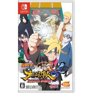 Naruto Shippuden - Narutimate Storm 4 / Ultimate Ninja Storm 4 - Road to Boruto [Switch - Used Good Condition]