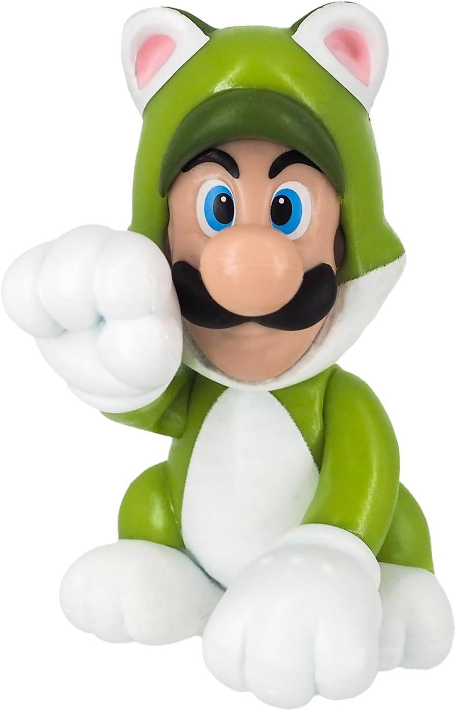 Super Mario Figure Collection : FCM-018 - Neco Luigi [SAN-EI] - Nin-Nin ...