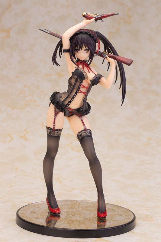 Date A Live: Tokisaki Kurumi 1/7 - Lingerie Ver. Black Color (Reissue) [Alphamax]