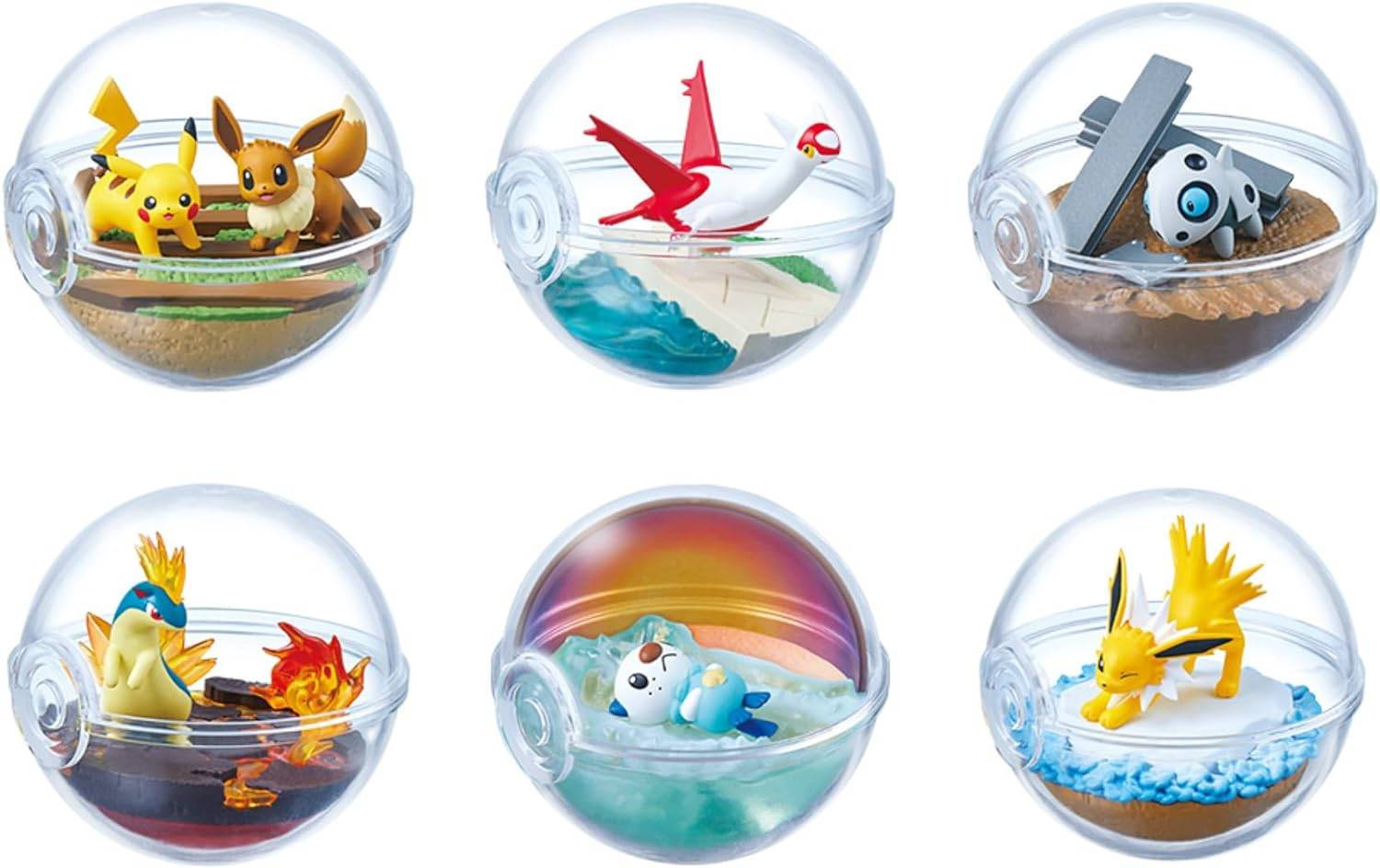 Pokemon: Terrarium Collection 13 - 6pack box (Reissue) [Re-Ment]