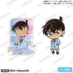 Detective Conan: Mini Sticker Set - Edogawa Conan (Weiβ Schwarz Blau Style ver.) [Bushiroad]