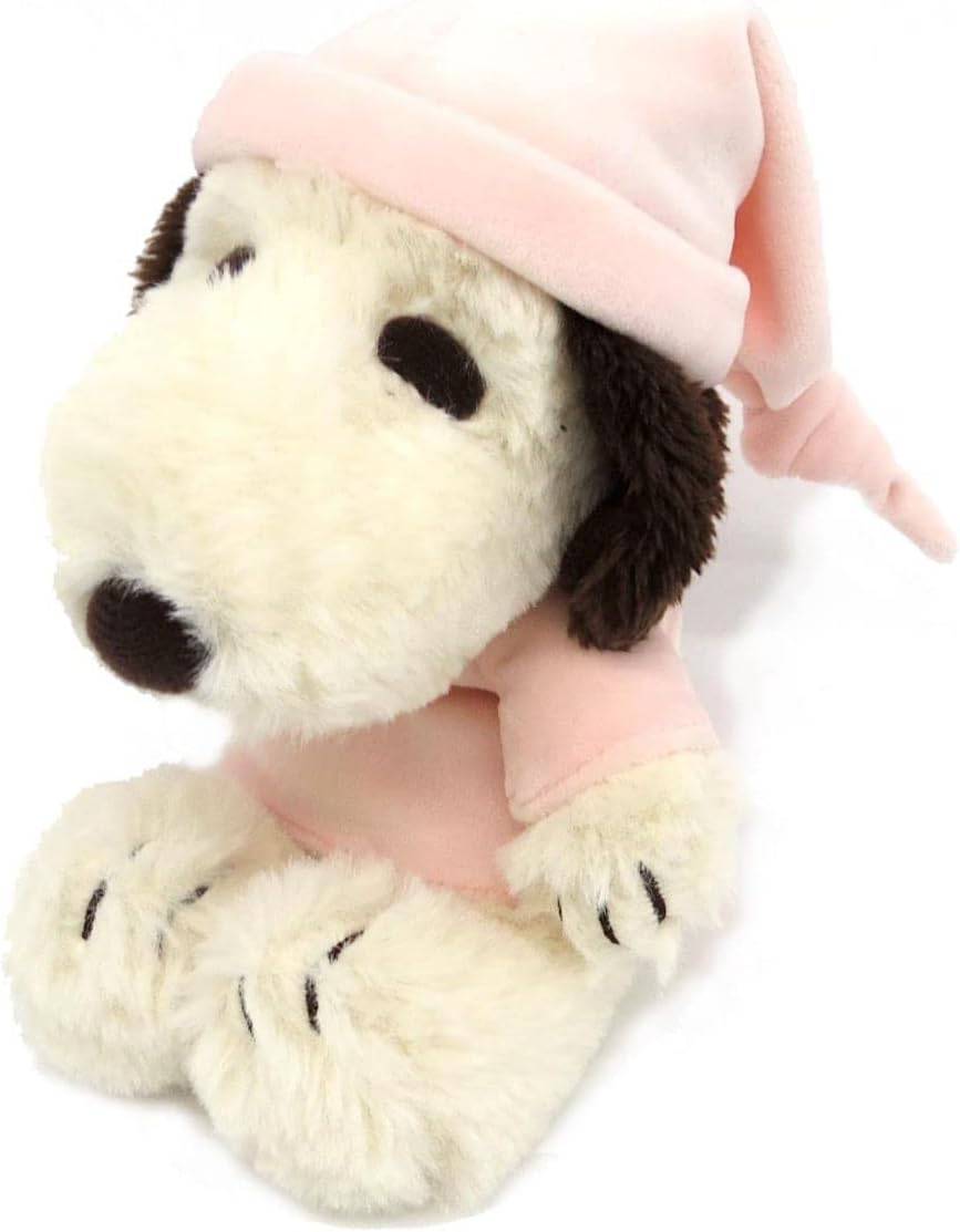 Peanuts: FUWAKUTA Plush  Snoopy (Light Pink Pajamas Ver.) [Nakajima Corporation]
