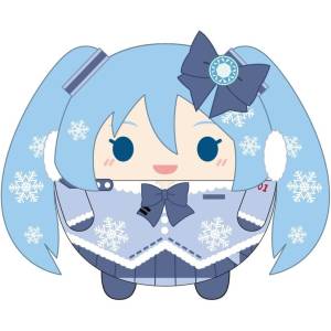 Snow Miku: Fuwa Kororin M Size C - Snow Miku (2012 Ver.) [Max Limited]