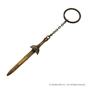 Dragon Quest: Metallic Key Holder - Erdrick's Sword (Reissue) [Square Enix]