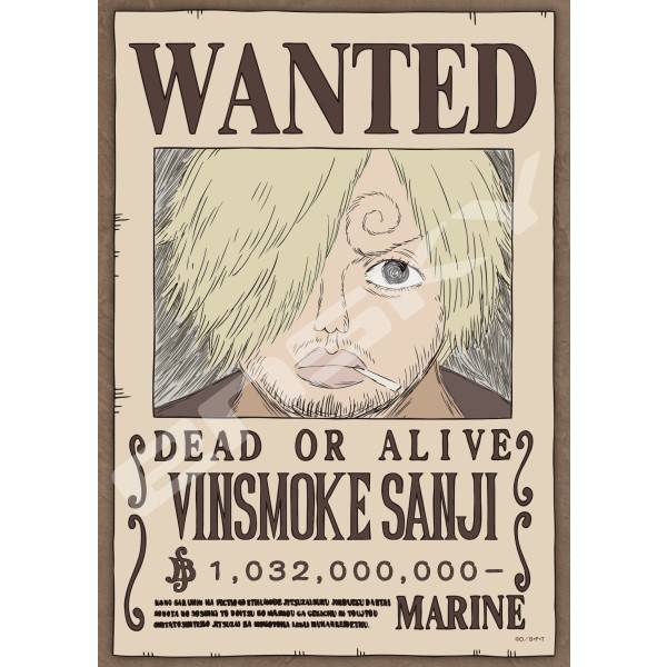 One Piece: Jigsaw Puzzle - Sanji Vinsmoke Wanted Poster (208 Pieces) [Ensky]