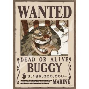 One Piece: Jigsaw Puzzle - Buggy The Clown Wanted Poster (208