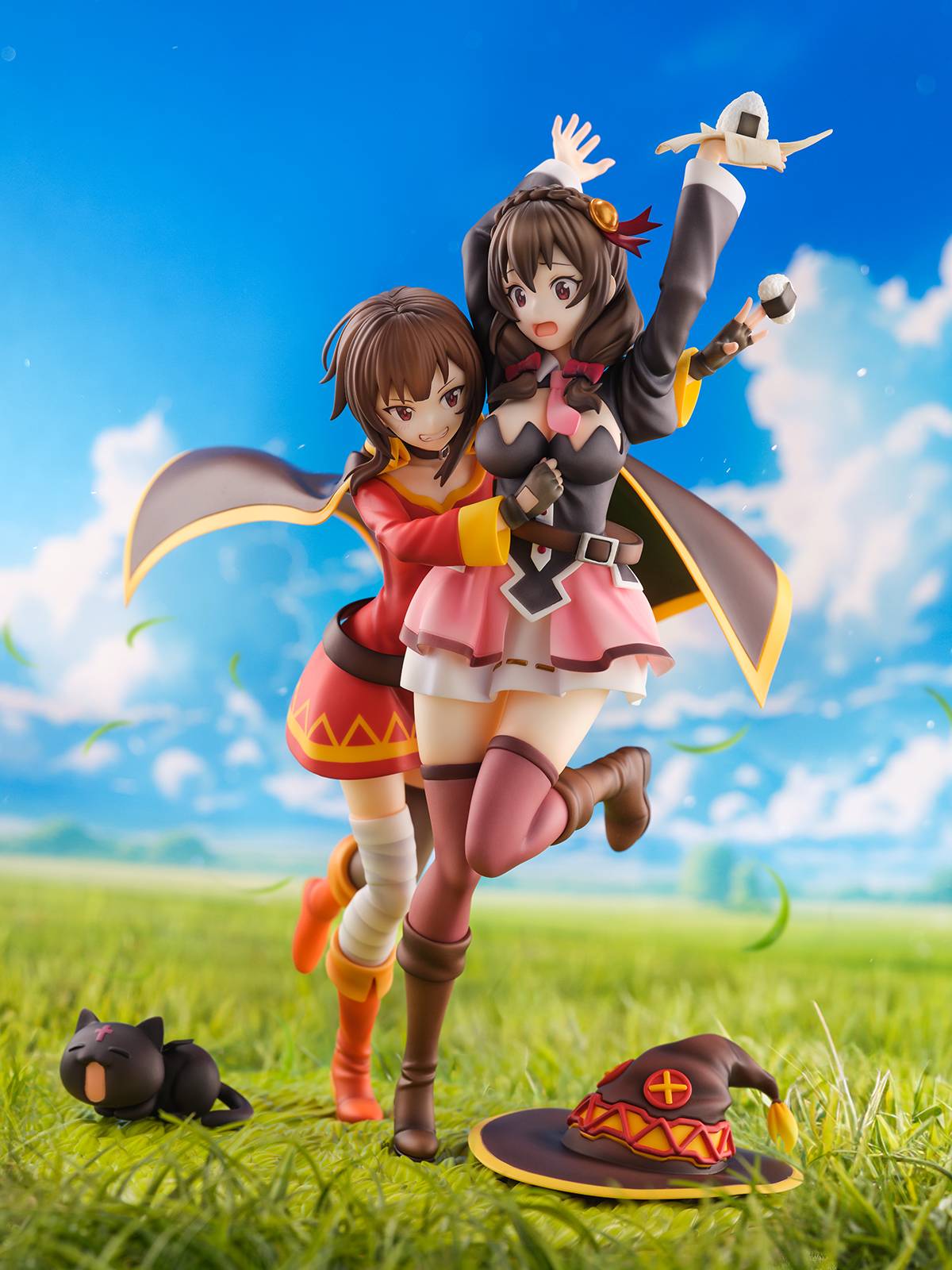 Shibuya Scramble Figure: Kono Subarashii Sekai ni Bakuen o! - Chomusuke & Megumin & Yunyun...