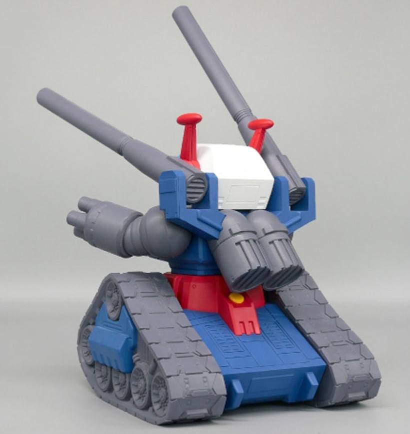 Jumbo Soft Vinyl Figure SD Mobile Suit Gundam RX 75 4 Guntank Plex