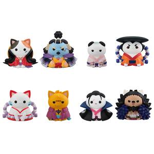 MEGA CAT PROJECT: One Piece Nyan Piece Nyaan - Luffy and Wano Country - 8Pack BOX (Reissue) [Megahouse]