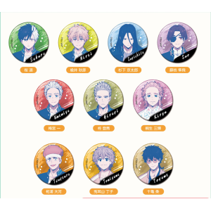 WIND BREAKER: Can Badge Collection (Reissue) (10 Packs per Box) [Bandai]