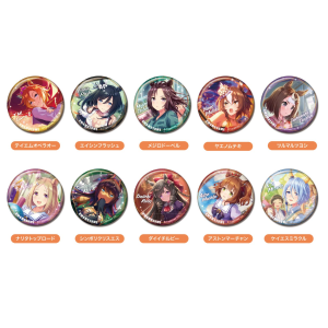 Uma Musume Pretty Derby: Can Badge Collection Vol. 3 - Box A (Reissue) (10 Pieces/ Box) [Bandai]