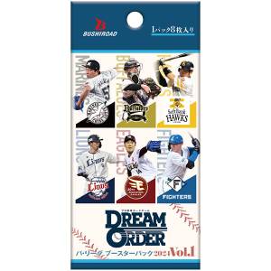 Professional Baseball Card Game DREAM ORDER: Pacific League - Booster Pack - 2024 Vol.1 (12 Packs Box) [Bushiroad]