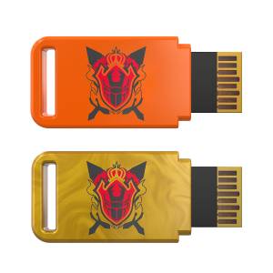 MEMOREALIZE DATA CARD: Ohsama Sentai King-Ohger - Suzume & Hachi Ohger & Kuwagata Ohger & Devonica & Gira Husty Set [Bandai]