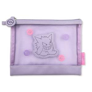Pokemon: Mesh Flat Pouch Pastel - Gengar [The Pokémon Company]