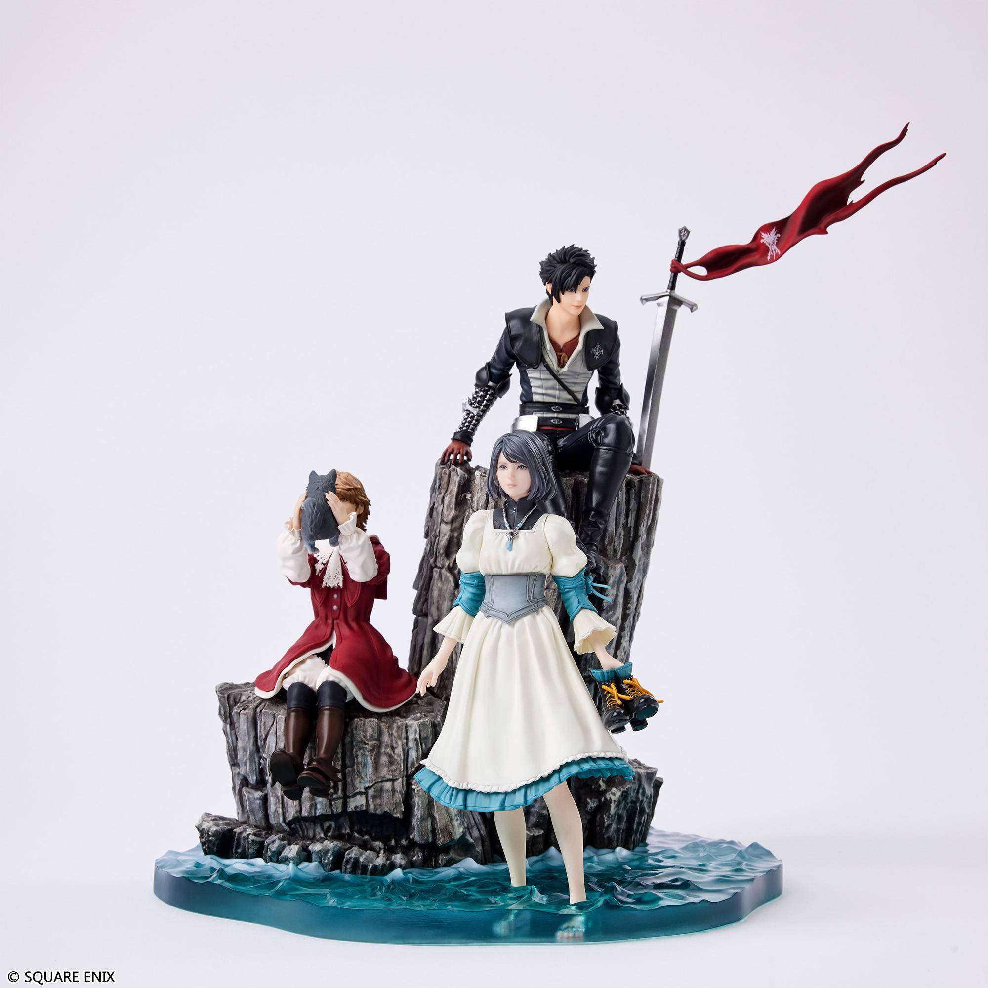 Final Fantasy XVI: Clive Rosfield & Jill Warrick & Joshua Rosfield