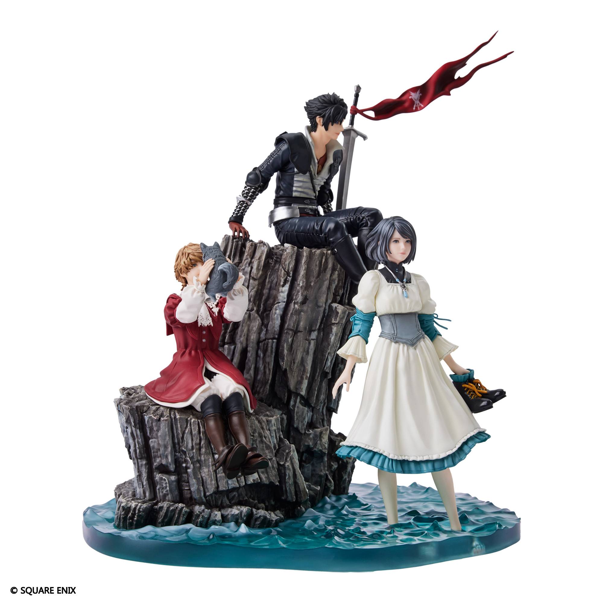 Final Fantasy XVI: Clive Rosfield & Jill Warrick & Joshua Rosfield