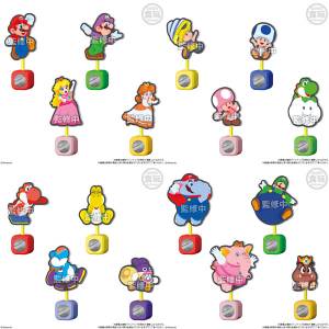 Shokugan: Super Mario Bros - Wonder Panel Clip Stand - 16 Packs/Box (Candy Toy) [Bandai]