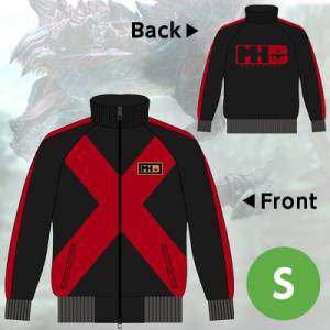 Monster Hunter X / Cross - "Dinobaruto" Red Sweat Zip  - Limited Edition e-Capcom [Goods]