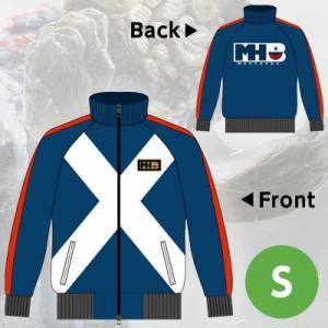 Monster Hunter X / Cross - "Gamuto" Blue Sweat Zip  - Limited Edition e-Capcom [Goods]