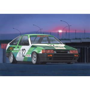 1/24: ID320 - Trampio AE86 Levin (Plastic Model Kit) [Fujimi]