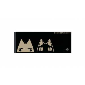 FACEPLATE / HDD BAY COVER PS4 Jet Black - Doko Demo Issyo (Toro and Kuro v.2) [PS4 - Brand New]