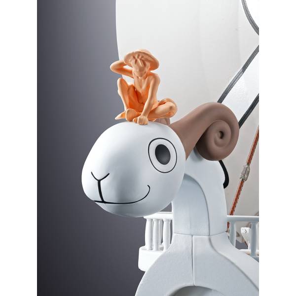 S.H. Figuarts Going Merry – One Piece 25e Anniversaire, 28 Cm, ABS/PVC, Avec Mini Figurines Et Pièces épaves