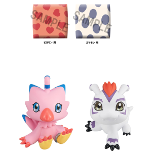 Look Up: Digimon Adventure - Biyomon & Gomamon Set (Limited + Bonus) [MegaHouse]