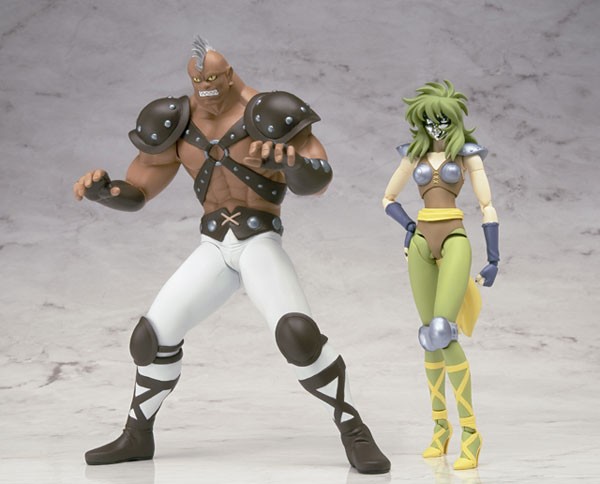 Saint Seiya Myth Cloth - Ophiuchus Shaina & Cassios [Used]