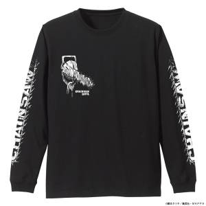 Chainsaw Man: Ribbed-Cuff Long Sleeve Shirt - Black (XL) [COSPA]