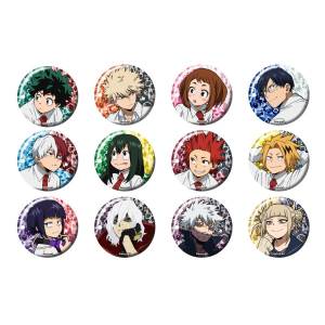 Boku No Hero Academia - Glitter Can Badge Collection (Box of 12) [Ensky]