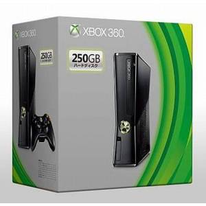 Xbox 360 Slim Liquid Black (250GB) [Occasion BE]