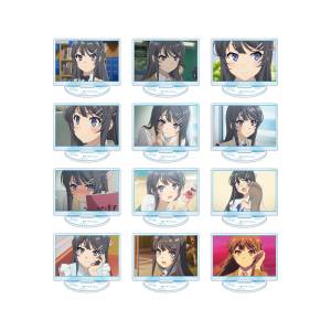 Rascal Does Not Dream of Bunny Girl Senpai: Trading Scene Acrylic Stand - Mai Sakurajima  (12 Packs Box) [Arma Bianca]
