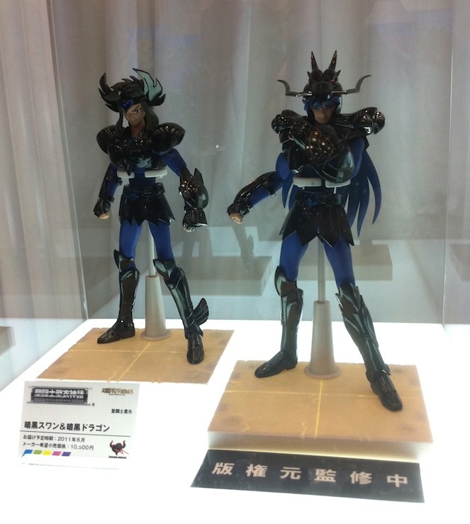 Saint Seiya Myth Cloth - Black Swan & Black Dragon (Tamashii Limited) [Bandai]