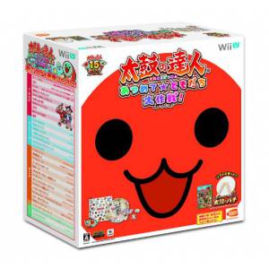 Taiko no Tatsujin - Atsumete Tomodachi Daisakusen! Drum Controller Set [WiiU - Occasion BE]